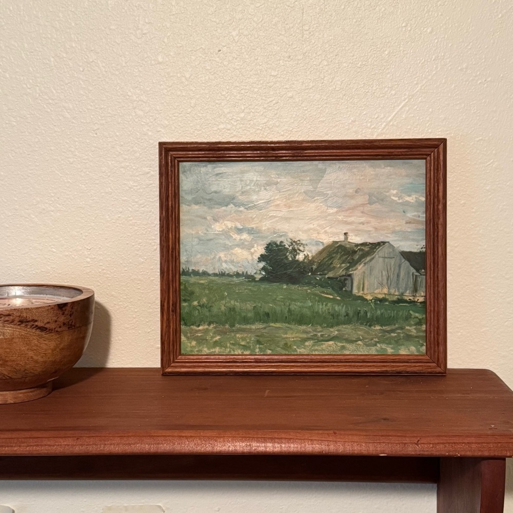Rustic Landscape Framed Art Print